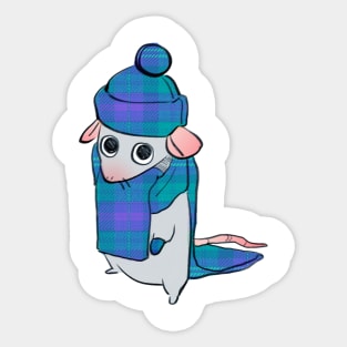 Rat in a Hat Sticker